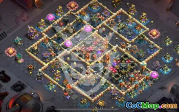 Best Copy Base Layout for TH17 Clash of Clans #47493