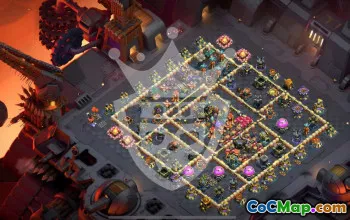 Top Copy Base Layouts for Town Hall 17 #47510