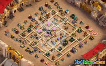 Copy Town Hall 17 Base Layouts with Link #47516