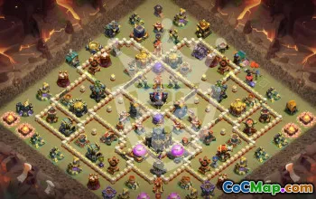 Copy Town Hall 17 Base Layouts for CoC #47518