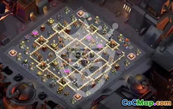 town hall 17, trophy/war base layout #47532
