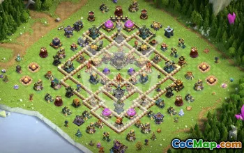 Top Clash of Clans Town Hall 17 Base Layouts #47541