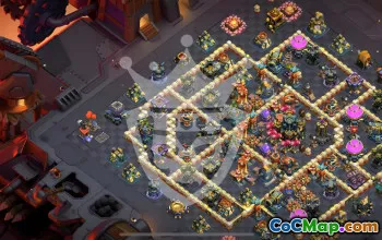 Best Copy Base Layout for TH17 Clash of Clans #47552