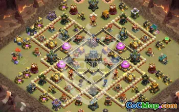 Best Town Hall 17 Base Layouts with Copy Link #47555