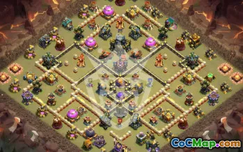 Copy TH17 Base Layout for Clash of Clans #47556