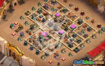 Copy Top Town Hall 17 Base Layouts Easily #47561