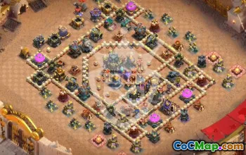 Best Copy Base Layout for TH17 in Clash of Clans #47563