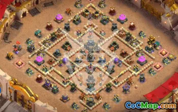 Top Copy Base Layouts for Town Hall 17 #47569