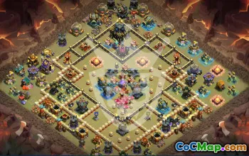 Copy TH17 Base Layouts for Clash of Clans #47570