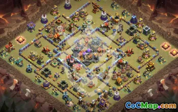 Copy Town Hall 17 Base Layouts with Links #47580