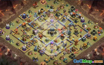 Top CoC Town Hall 17 Base Layouts with Link #47583