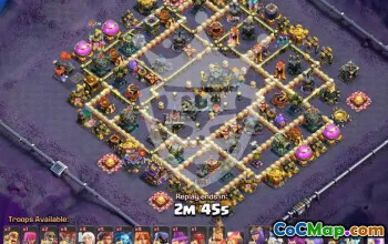 Top Copy Base Layouts for CoC Town Hall 17 #47591