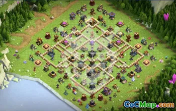 Top Town Hall 17 Base Layouts for Clash of Clans #47608