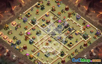 Copy TH17 Base Layouts for Clash of Clans #47609