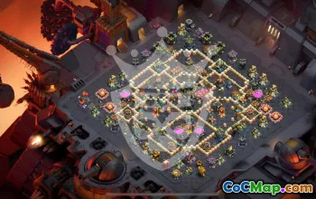 Best Copy Base Layout for TH17 Clash of Clans #47622