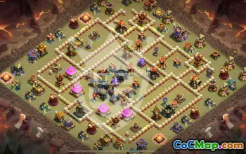 Best Copy Base Layout for Town Hall 17 #47628