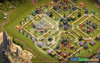 Copy Top TH17 Clash of Clans Base Layouts #47631
