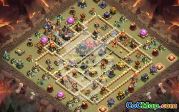 Copy Town Hall 17 Base Layouts for Clash of Clans #47632