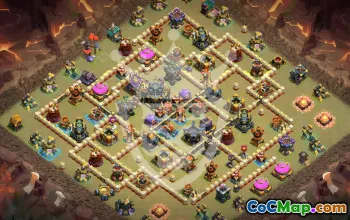 Top Town Hall 17 Base Layouts for Clash of Clans #47635