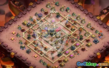 Top Copy Base Layout for Town Hall 17 #47656