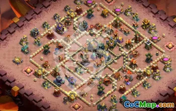 Clash of Clans TH17 Base Layouts & Links #47657