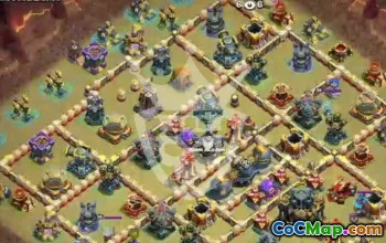 Best Copy Base Layouts for CoC Town Hall 17 #47682