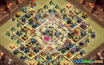 Best Town Hall 17 Base Layouts with Links #47688