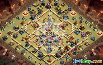 Best Copy Base Layout for TH17 in Clash of Clans #47693