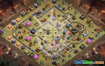 Top Clash of Clans TH17 Base Layouts & Maps #47696
