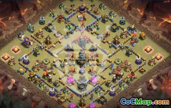 Copy Town Hall 17 Base Layouts for CoC #47698