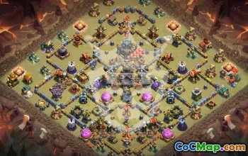 Top Copy Base Layouts for Clash of Clans TH17 #47701