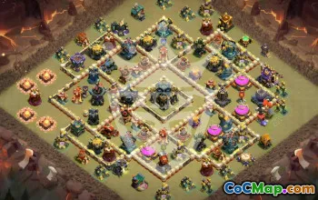 Copy TH17 Base Layouts for Clash of Clans #47707
