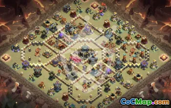 Top Copy Base Layouts for Clash of Clans TH17 #47712