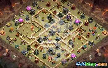 Copy Town Hall 17 Base Layouts for Clash of Clans #47714