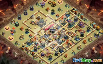 Best TH17 Clash of Clans Base Layouts #47716