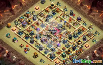 Copy TH17 Base Layouts for Clash of Clans #47718