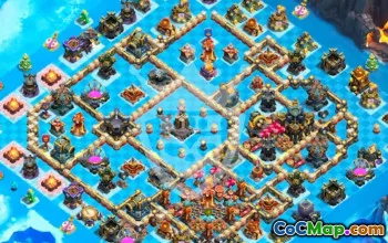 Copy Town Hall 17 Base Layouts for Clash of Clans #47724