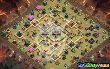 Top COC TH17 Base Layouts with Copy Links #47728