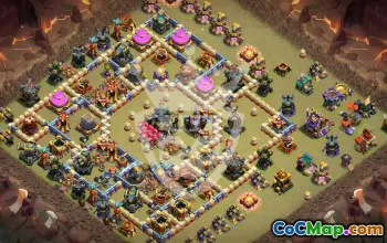 Best Copy Base Layout for TH17 in CoC #47740