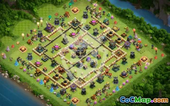 Best Copy Base Layouts for Town Hall 17 #47746