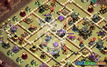 Top TH17 Clash of Clans Base Layouts & Maps #47749
