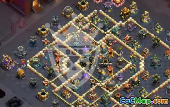 Top Copy Base Layout for Clash of Clans TH17 #47754