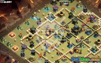 Best Copy Base Layout for Clash of Clans TH17 #47755