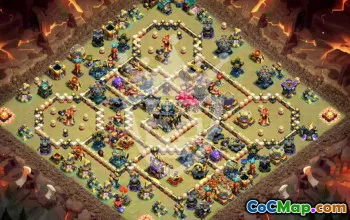 Copy Town Hall 17 Base Layouts for Clash of Clans #47779