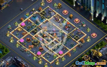 Best Copy Base Layout for Town Hall 17 #47789