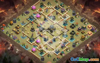 Top Clash of Clans TH17 Base Layouts to Copy #47795
