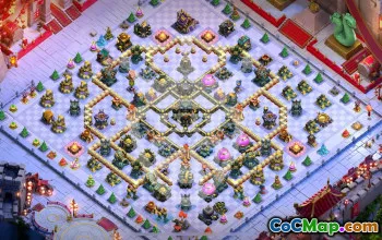 Best Copy Base Layout for Clash of Clans TH17 #47799