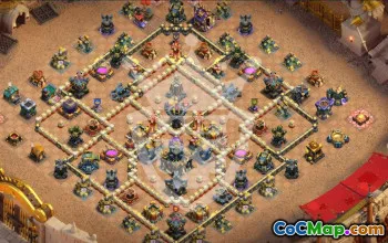 Top TH17 Clash of Clans Base Layouts & Links #47801