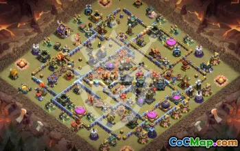 Top CoC Town Hall 17 Base Layouts #47820