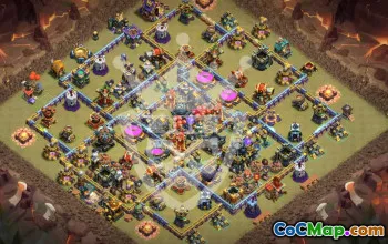 Copy Town Hall 17 Base Layouts for Clash of Clans #47821